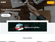Tablet Screenshot of euax.com.br